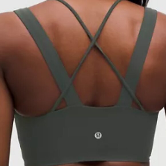Lululemon Like a Cloud Longline Bra Light Support, D/DD Cup Sz 10 - Picture 2 of 2
